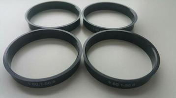 4x velgen center ringen 60.1 > 56.6 Opel/GM/Chevrolet beschikbaar voor biedingen