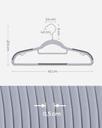 Cintres en plastique | 50 pièces | LIVRAISON GRATUITE, Neuf, -, SONGMICS, -