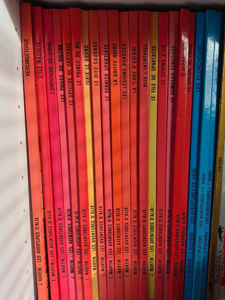 Alix : 18 tomes, Ophalen, Gelezen, Jacques martin