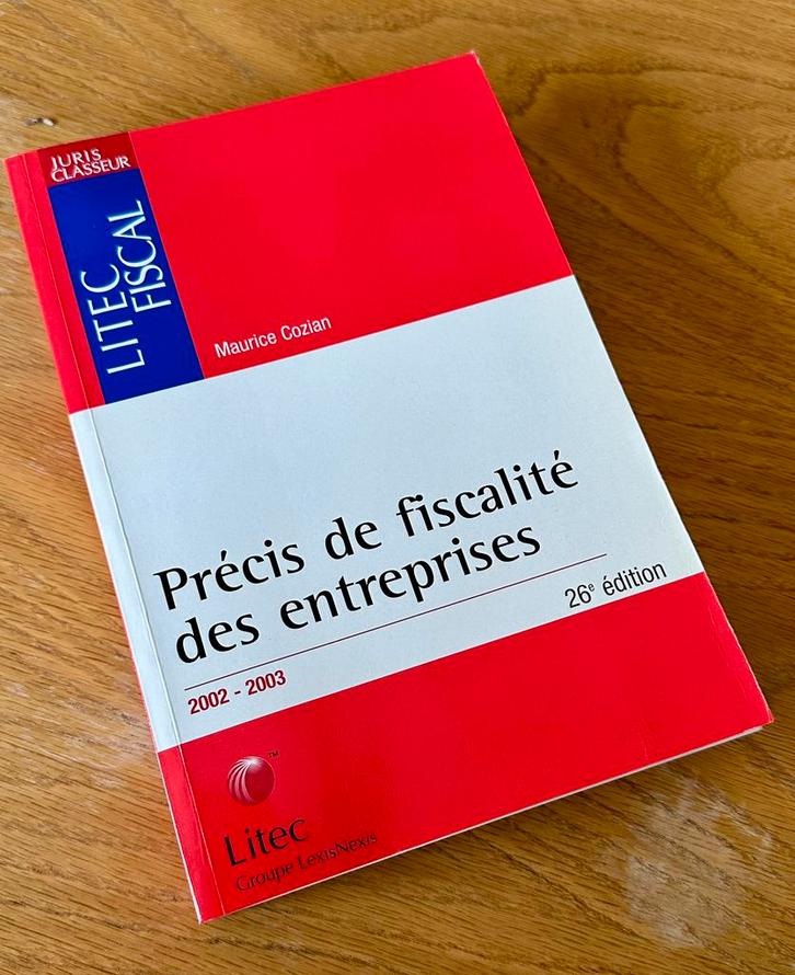 Samenvatting van de vennootschapsbelasting — Maurice Cozian, Boeken, Economie, Management en Marketing, Zo goed als nieuw, Accountancy en Administratie