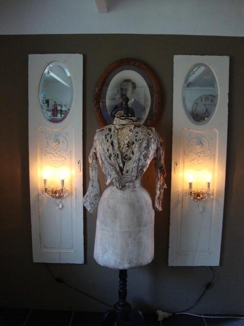 ***ART NOUVEAU PANELEN MET VERLICHTING***, Antiek en Kunst, Antiek | Woonaccessoires, Ophalen
