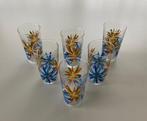 6 vintage limonadeglazen, Ophalen of Verzenden, Zo goed als nieuw, Frisdrankglas