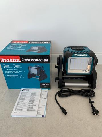 Makita Bouwlamp accu/ stroomkabel, Doe-het-zelf en Bouw, Ophalen, Zo goed als nieuw