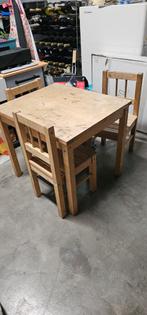 Tafel met 3 stoeltjes, Kinderen en Baby's, Ophalen, Gebruikt