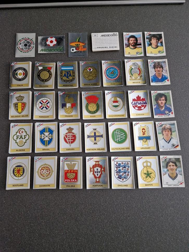 Panini Mexique 86 WK WM 1986 ** 426 AUTOCOLLANTS DIFFÉRENTS, Hobby & Loisirs créatifs, Autocollants & Images, Utilisé, Plusieurs autocollants