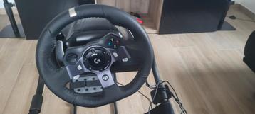 Logitech g920 met opvouwbare playseat., Enlèvement, Comme neuf