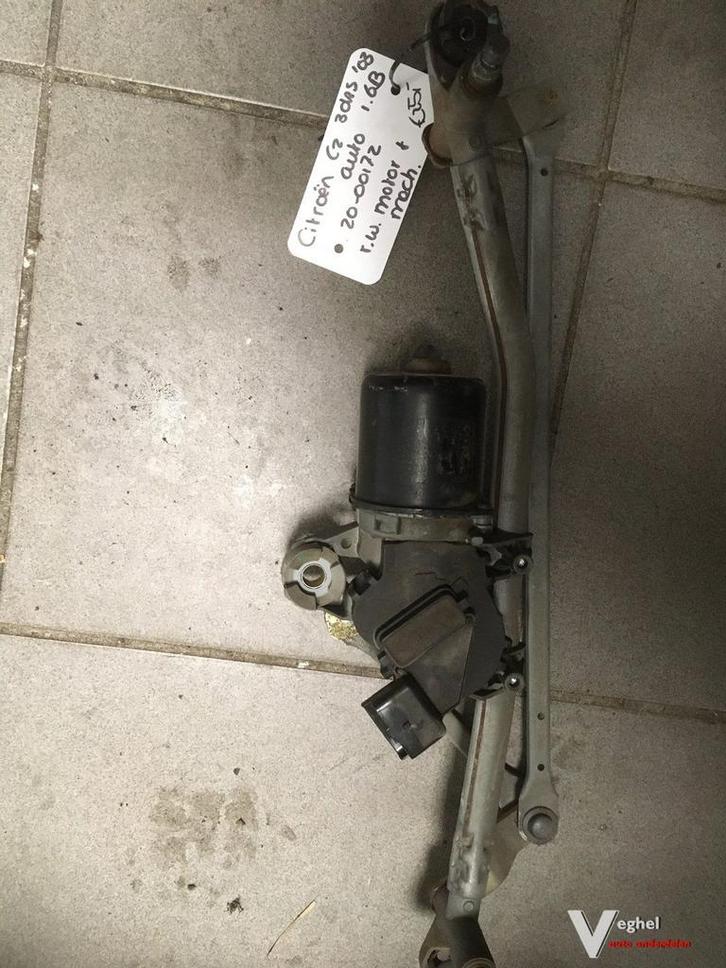 Citroen c2  ruitenwissermech. + motor '03, Auto-onderdelen, Ruiten en Toebehoren, Gebruikt, Ophalen of Verzenden
