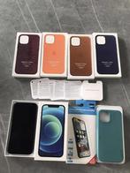 Apple iPhone 12 (128 gb) met originele apple hoesjes, Ophalen, Blauw, Zonder simlock, Zonder abonnement