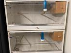 2 prachtig kweekkooien met led, Dieren en Toebehoren, Ophalen, Zo goed als nieuw, Hout, Broedkooi of Kweekkooi
