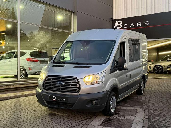Ford Transit 2.2 TDCi L2H3 * GARANTIE 12 MOIS * 7 PLACES *, Auto's, Ford, Bedrijf, Te koop, Transit, ABS, Achteruitrijcamera, Airbags