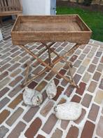 Vintage butler tray, Huis en Inrichting, Tafels | Sidetables, Overige materialen, Gebruikt, Ophalen of Verzenden
