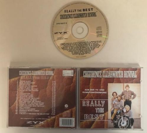 CD DISQUE D'OR CREEDENCE CLEARWATER REVIVAL REALLY THE BEST, CD & DVD, CD | Rock, Utilisé, Pop rock, Enlèvement ou Envoi