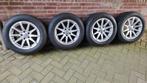 225/55R16 Audi winterbanden set, Ophalen of Verzenden, Winterbanden, Velg(en)