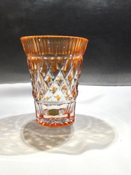 Vase en cristal du Val Saint Lambert 144/a, Antiquités & Art, Antiquités | Verre & Cristal, Enlèvement