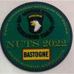 PATCH 78TH ANNIVERSAIRE BATTLE OF THE BULGE NUTS 2022, Embleem of Badge, Landmacht, Verzenden