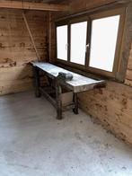 Oude werkbank, Doe-het-zelf en Bouw, Ophalen, Gebruikt, 170 cm of meer, Bankschroef