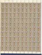postzegels belgie nr 420 xx in volledig vel van 100 stuks, Postzegels en Munten, Postzegels | Europa | België, Orginele gom, Zonder stempel
