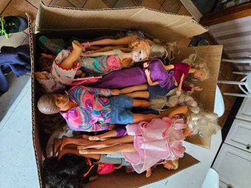 Barbie, vrienden en toebehoren., Kinderen en Baby's, Speelgoed | Poppen, Zo goed als nieuw, Barbie, Ophalen