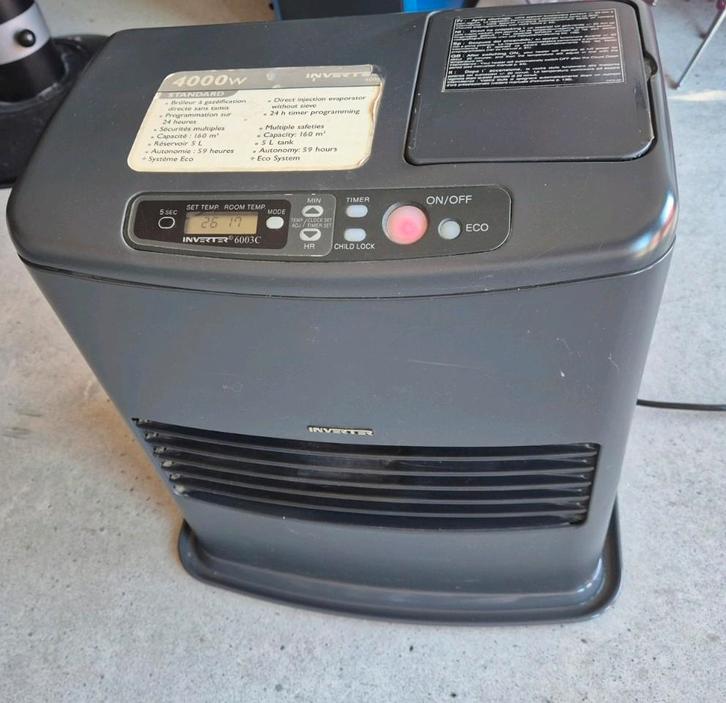 Laserkachel Inverter 4000W, Doe-het-zelf en Bouw, Verwarming en Radiatoren, Zo goed als nieuw, Kachel, Ophalen