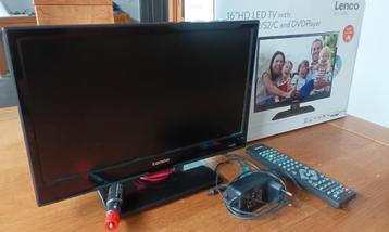 Tv-dvd Lenco 16"  beschikbaar voor biedingen