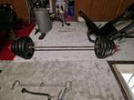Olympische bar, Sport en Fitness, Fitnessmaterialen, Ophalen, Gebruikt, Borst, Halterstangen