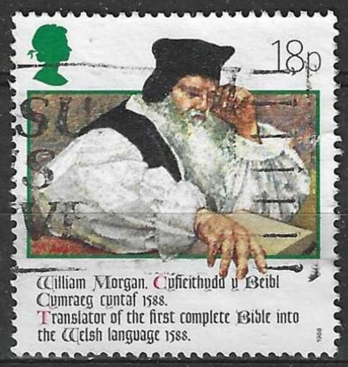 Groot-Brittannie 1988 - Yvert 1303 - Bijbelvertaling (ST), Postzegels en Munten, Postzegels | Europa | UK, Gestempeld, Verzenden