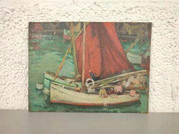 Georges Rogy - maritiem schilderijtje beschikbaar voor biedingen