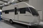 Nieuwe 4pers.Hobby met 2x1p bed, rondzit, BADKAMERCARAVAN, Caravans en Kamperen, Rondzit, Hobby, Bedrijf, Koelkast