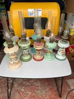 11 stuks antieke opaline lampen, Antiek en Kunst, Antiek | Glaswerk en Kristal, Ophalen