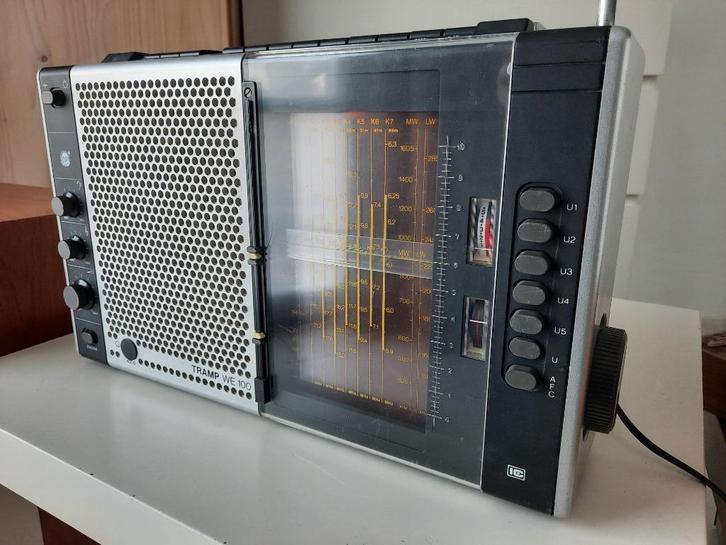 Wereldontvanger Tramp WE-100, Audio, Tv en Foto, Radio's, Zo goed als nieuw, Wereldontvanger, Ophalen