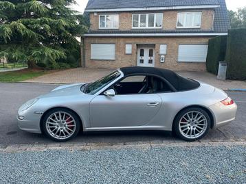 ✅Porsche 997-911🔥Carrera 4S Cabriolet🔥Cuir noir +Chrono👌