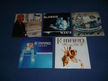 Lot van 50 cd singles, Enlèvement