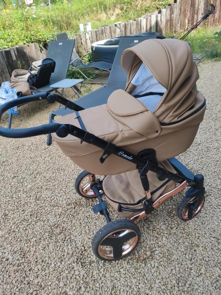 Poussette trio, Enfants & Bébés, Poussettes & Combinaisons, Comme neuf, Poussette, Enlèvement