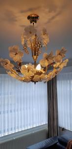 Luster + wandlampen (set), Huis en Inrichting, Ophalen, Zo goed als nieuw, Glas
