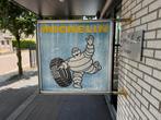 MICHELIN oud garage reclamebord, Ophalen, Gebruikt, Reclamebord