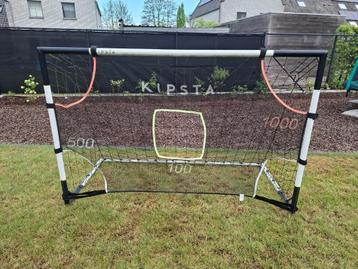 Voetbalgoal 180cm met gatendoek beschikbaar voor biedingen