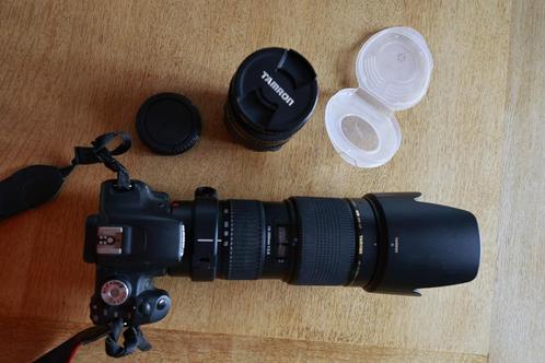 Canon EOS 500D met 2 F2.8 Tamron 17 mm, 50 mm en 70 m lenzen, Audio, Tv en Foto, Fotocamera's Digitaal, Gebruikt, Spiegelreflex