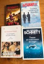 4 boeken door Eric-Emmanuel Schmitt, Gelezen, Ophalen of Verzenden