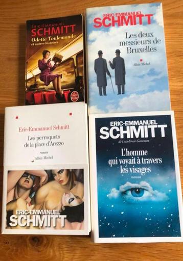 4 livres d'Eric-Emmanuel Schmitt