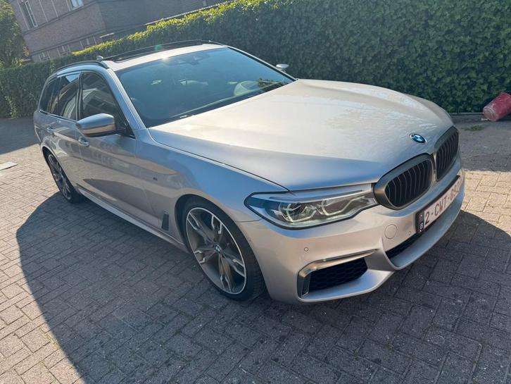 BMW M550D Xdrive nieuwstaat, Auto's, BMW, Particulier, 5 Reeks, Trekhaak, Diesel, Euro 6, Break, Automaat, Zilver of Grijs, Grijs