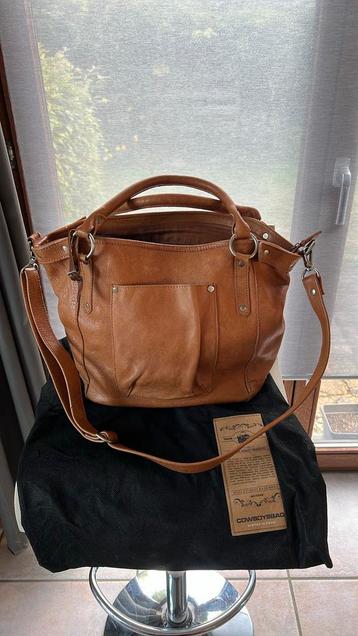 Cowboysbag Bag Bridgewater cognac echt leer beschikbaar voor biedingen