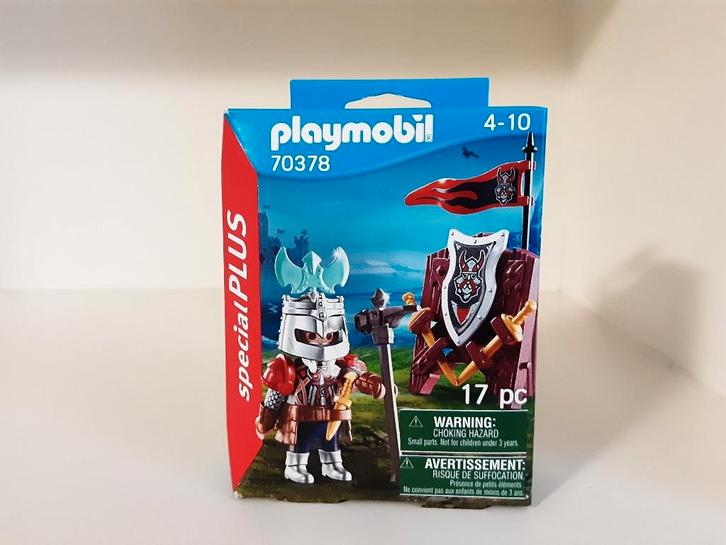 PLaymobil dwergridder - nieuw, Kinderen en Baby's, Speelgoed | Playmobil, Nieuw, Complete set, Ophalen of Verzenden