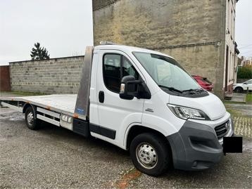 Depanneuse Fiat ducato 2.3 jtd 129.000 km euro5, Autos, Euro 5, Achat, 3 places, Boîte manuelle