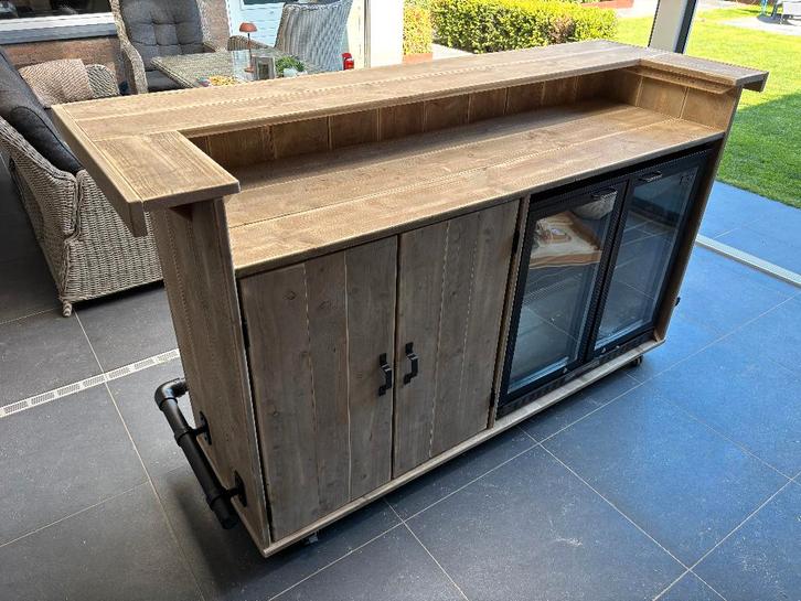 Unieke bar, toog van douglas of steigerhout elke maat/vorm, Zakelijke goederen, Horeca | Meubilair en Inrichting, Meubilair, Nieuw in verpakking
