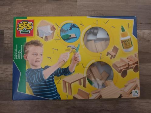 SES Creative - Timmerset, Kinderen en Baby's, Speelgoed | Educatief en Creatief, Zo goed als nieuw, Knutselen, Bouwen, Ontdekken