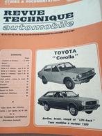 revue technique toyota corolla de 1970-1977, Ophalen of Verzenden