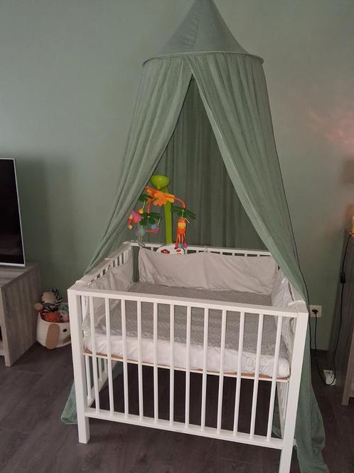 Compleet park babybox met hemel mobiel en parkkuip noukies, Kinderen en Baby's, Babywiegjes en Ledikanten, Gebruikt, Ophalen