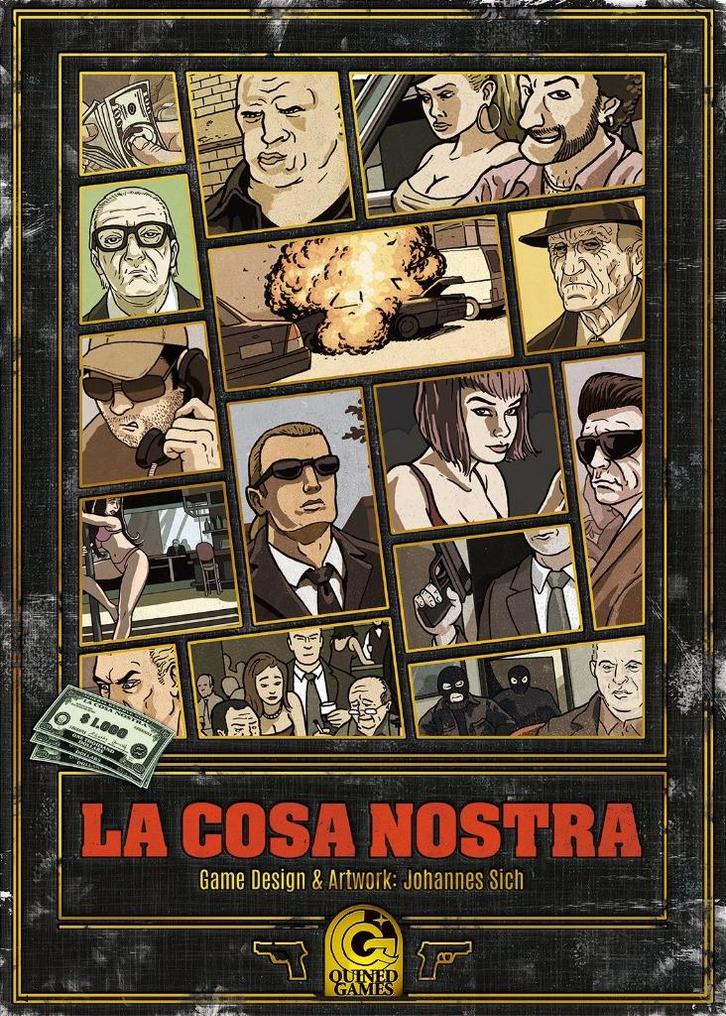 La Cosa Nostra, Hobby en Vrije tijd, Gezelschapsspellen | Bordspellen, Zo goed als nieuw, Drie of vier spelers, Vijf spelers of meer