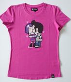 Tokidoki : Fuchsia t-shirt / shirt / M / nieuw, Manches courtes, Taille 38/40 (M), Tokidoki, Rose