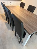 Landelijke meubelset - Beschikbaar vanaf Februari/Maart, Ophalen, Gebruikt, Landelijk / scandinavisch, 6 tot 8 stoelen